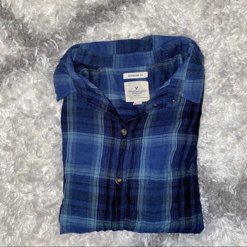 American Eagle Boyfriend Fit Flannel